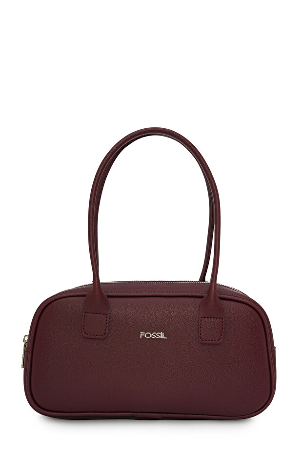 Claret Red Women's Hand and Shoulder Bag 05Fo25K5079