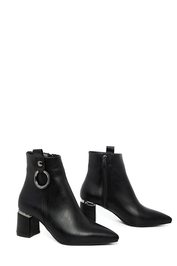 Siyah Kadın Bot & Bootie 21083 - 3