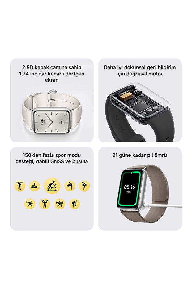 سوار ذكي 9 برو فضي فاتح - 3