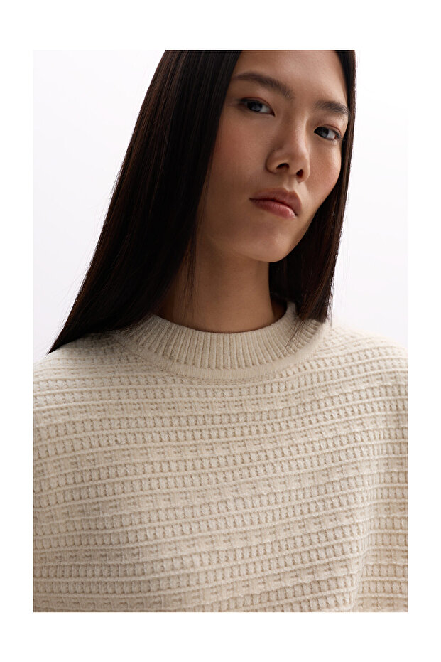 Дамски пуловер PEND. BASIC CHENILLE - 3