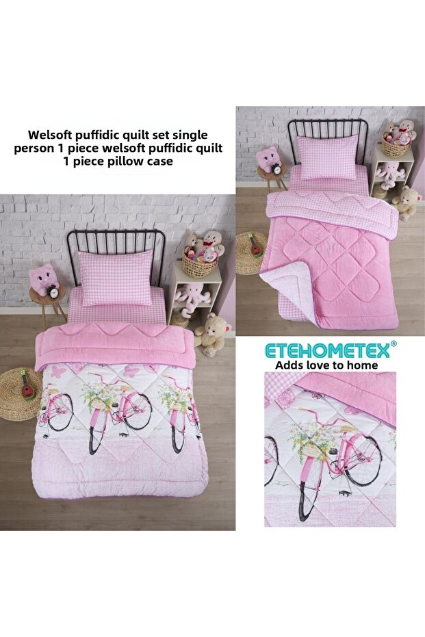 Single Luxury Welsoft Bedspread Set