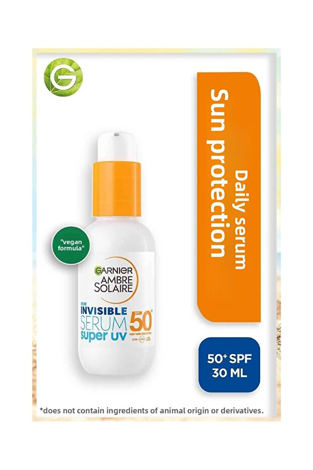سيروم واقي من الشمس يومي فائق الحماية من الأشعة فوق البنفسجية SPF50 غير مرئي، 30 مل