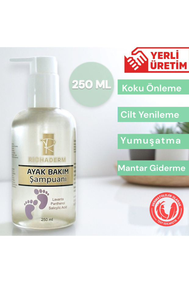 Mantar Ve Kaşıntı Giderici Ayak Bakım Şampuanı 250ml - 1