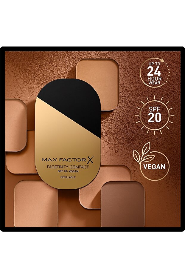 Facefinity Compact Foundation - 001 - Porcelain, 10g