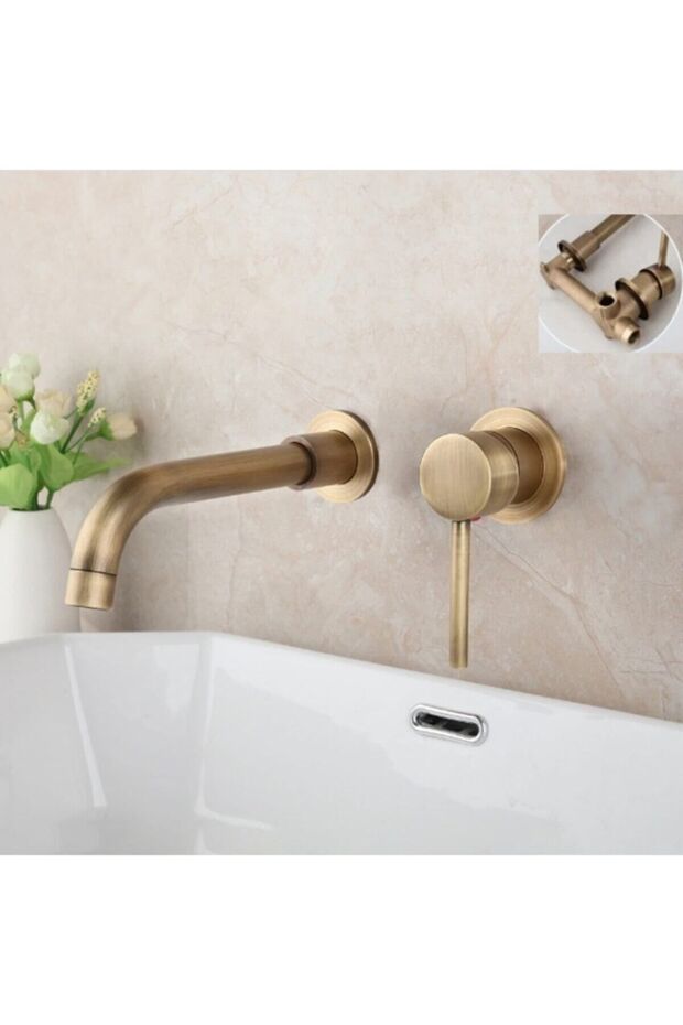 Bathroom Sink Faucet Antique Built-In Set New Imported Including 7 Year Warranty