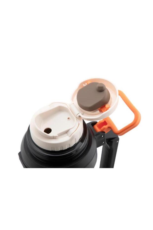 Daima Faraway 2500 ml Gray Thermos with Cup, Keeps Hot for 12 Hours and Cold for 24 Hours - 3