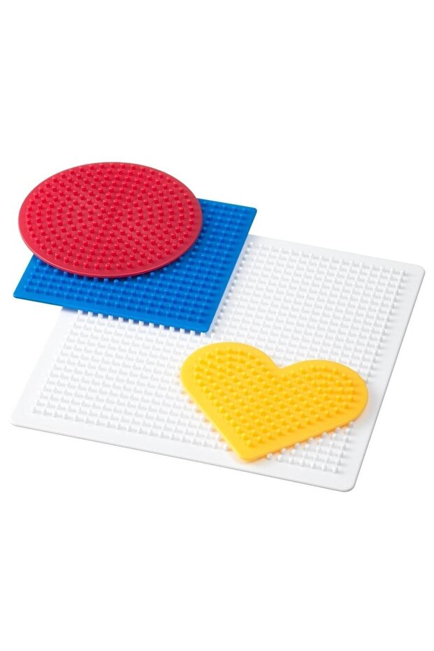 Pyssla Boncuk Kalıbı, Çeşitli Renkler, 4+yaş, 4 Parça - 1