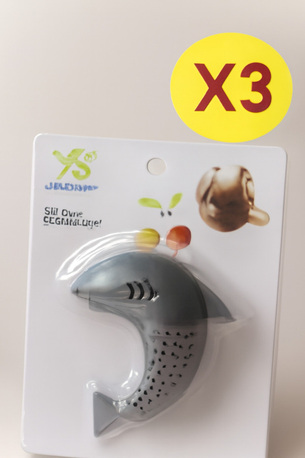 مصفاة شاي قابلة لاعادة الاستخدام -3 قطعه - 1