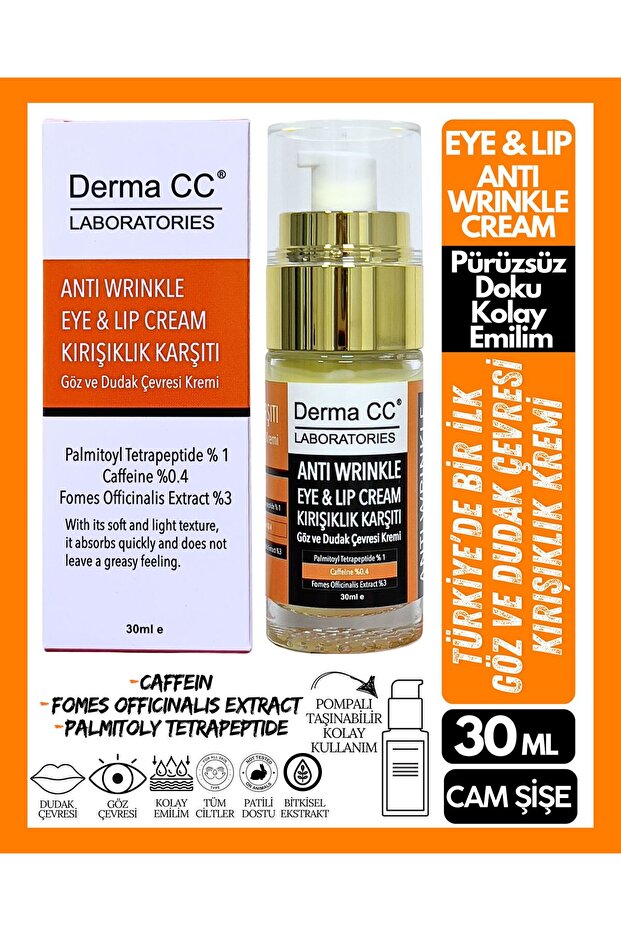 Eye&Lip Cream - Eye and Lip Contour Anti-Wrinkle 30 ml