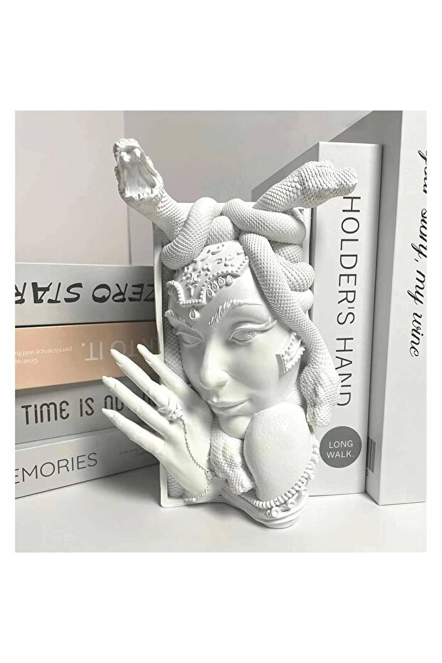 Medusa Antique Book Nook Book Corner Special Design Book Holder
