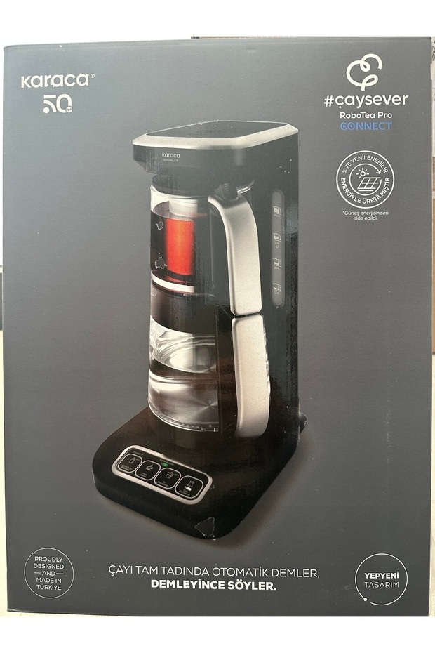 Çaysever Robotea Pro 4 In 1 Wifi Uzaktan Erişimli Premium Çay Ve Filtre Kahve Makinesi - 7