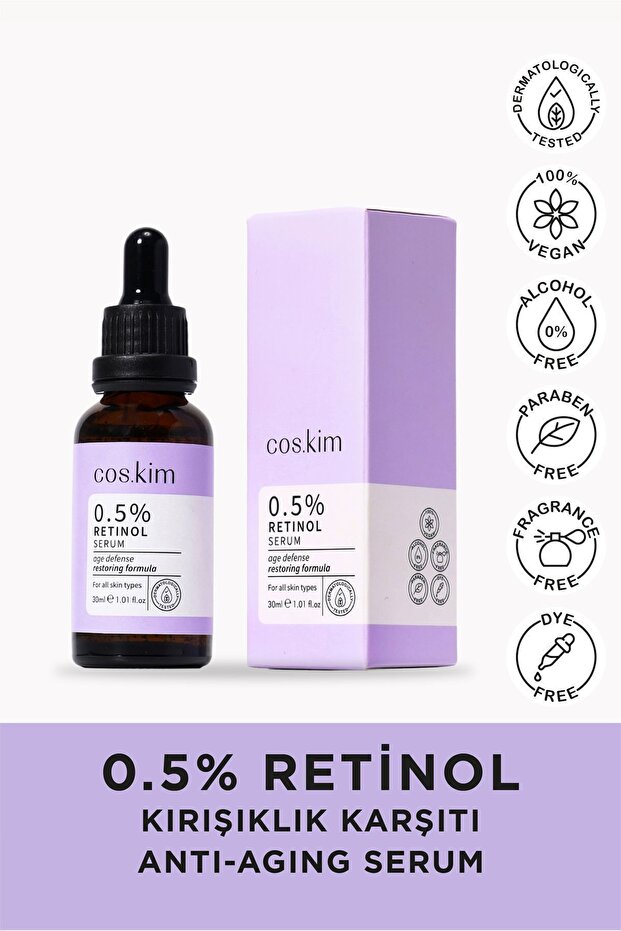 Anti-Wrinkle, Repairing Retinol (Vitamin a) Night Serum 30 ml