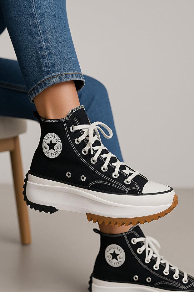 Run Star - vastag talpú és magas szárú tornacipő - 2