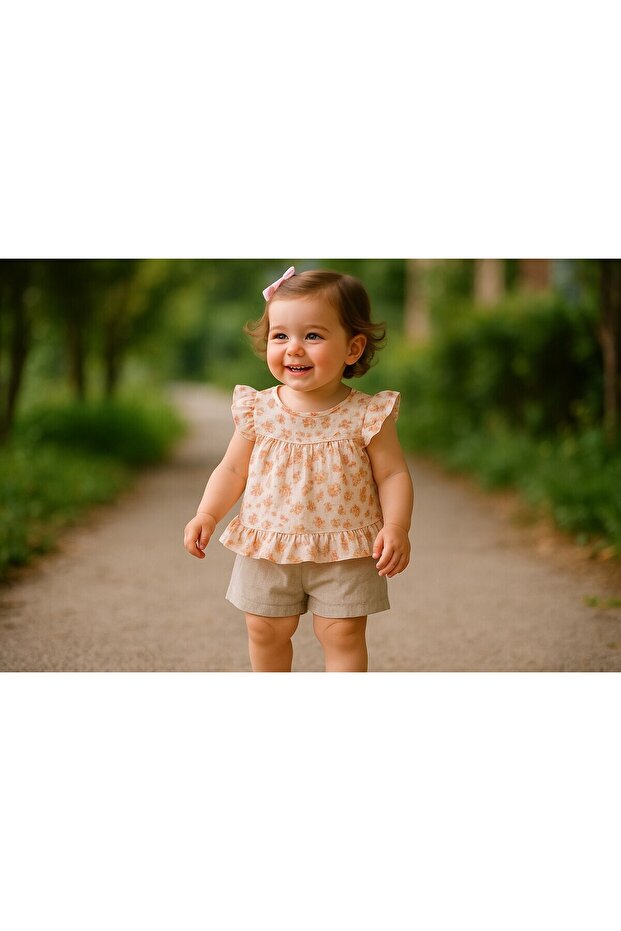 Muslin Fabric 2 Piece Setautumn