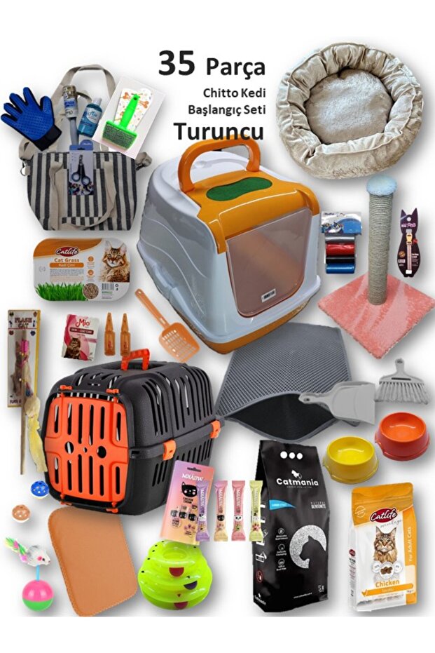 Chitto 35 Parça Kedi Başlangıç Seti - 1