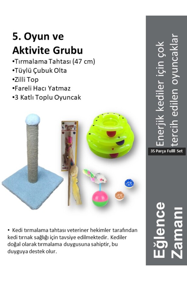 Chitto 35 Parça Kedi Başlangıç Seti - 7