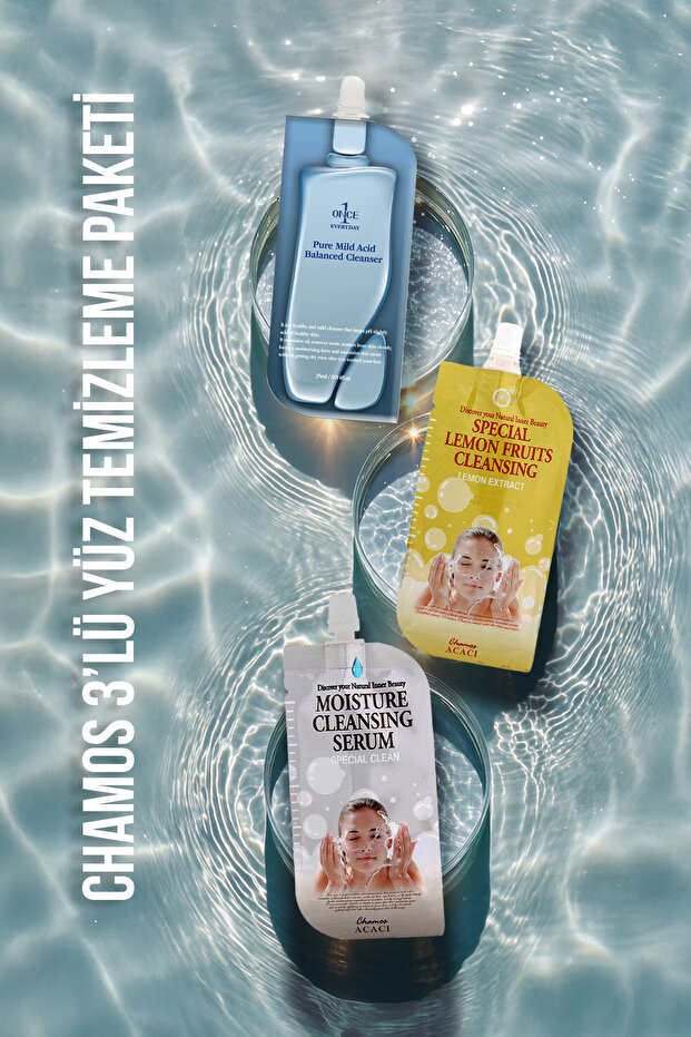 3'lü Yüz Temizleme Seti - 1