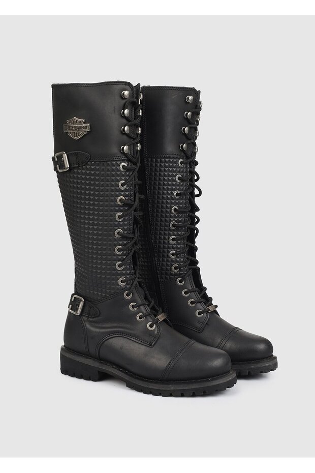 Tiny Siyah Kadın Deri Bot 025Z100533 - 3