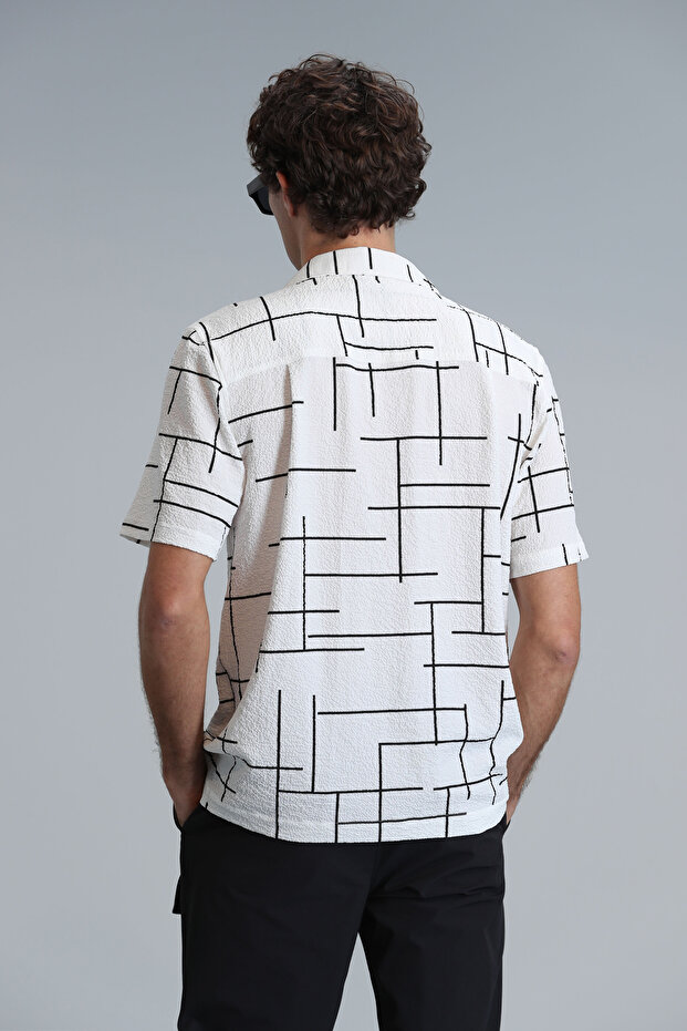 Taner Erkek Basic Gömlek Regular Fit Ekru - 6