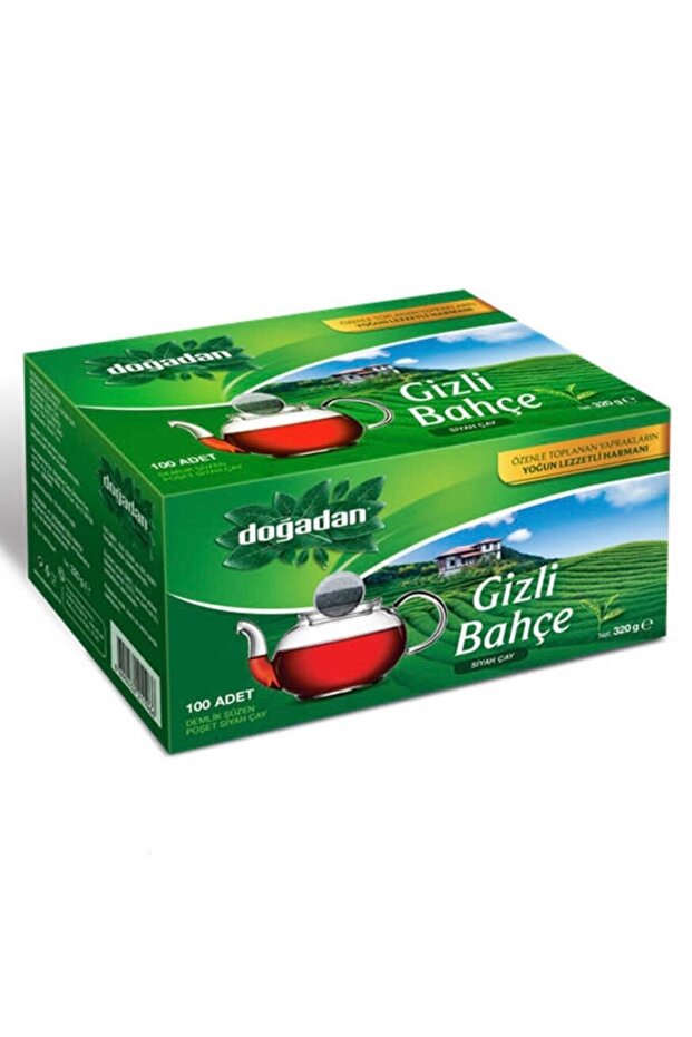 Secret Garden Teapot Tea Bags 100 Pieces 320 Gr