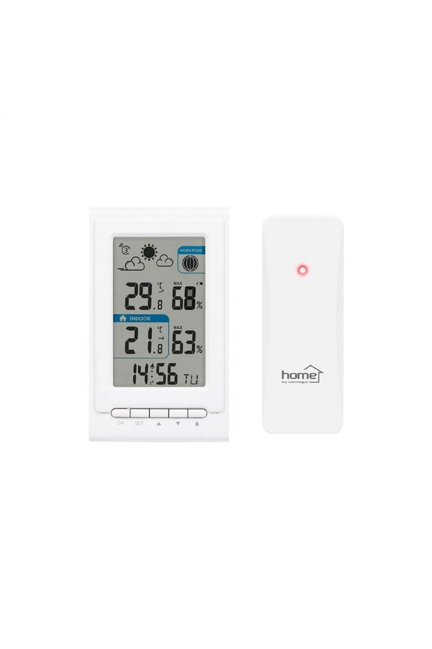Wireless Weather Station with External Sensor HCW 01 – Complete Control of Weather Conditions from - 1
