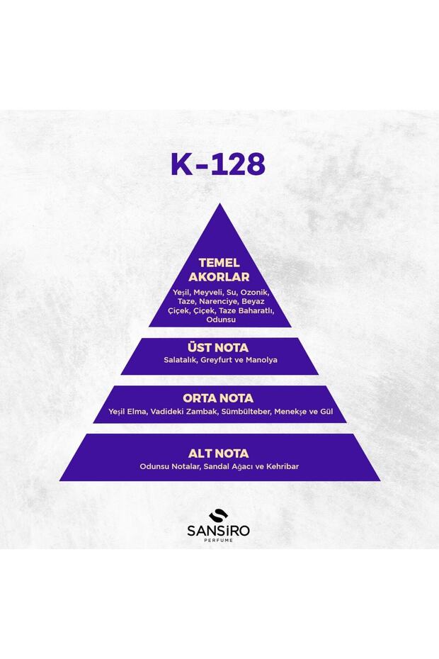 K-128 Kadın Parfüm 50ml Edp - 5