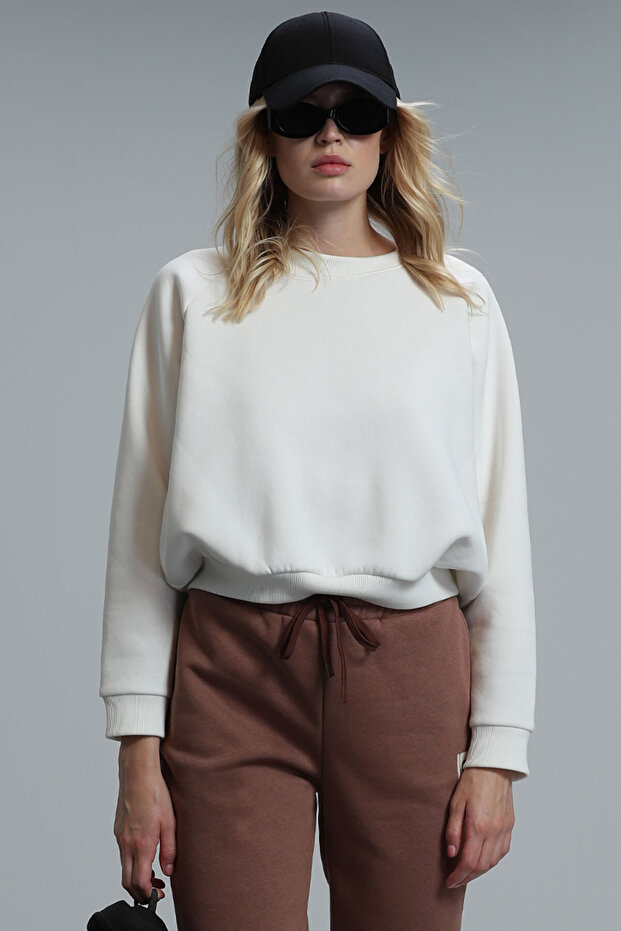 Жіночий світшот Uwen Orme Off-White - 3
