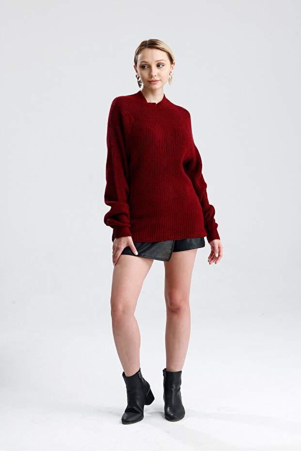 Düz Reglan Kol Kazak - 7