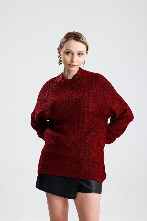 Düz Reglan Kol Kazak - 5