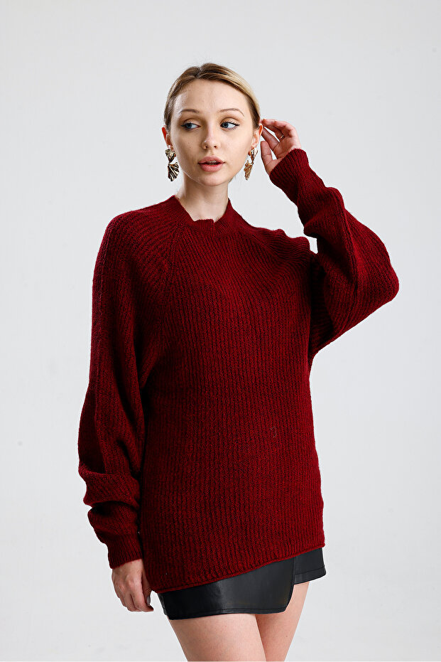 Düz Reglan Kol Kazak - 4