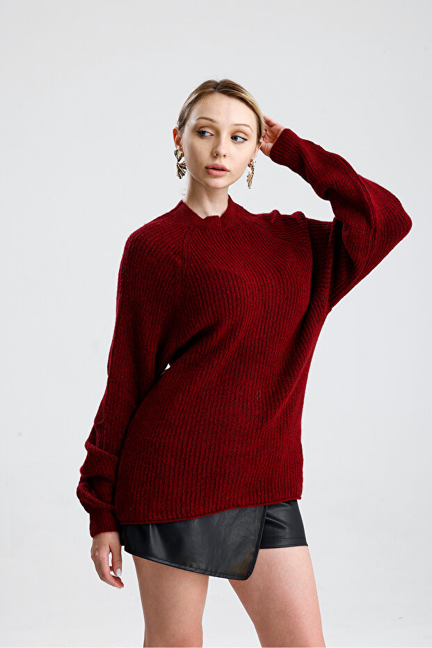 Düz Reglan Kol Kazak - 6