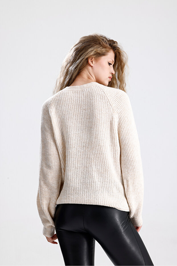 Düz Reglan Kol Kazak - 2