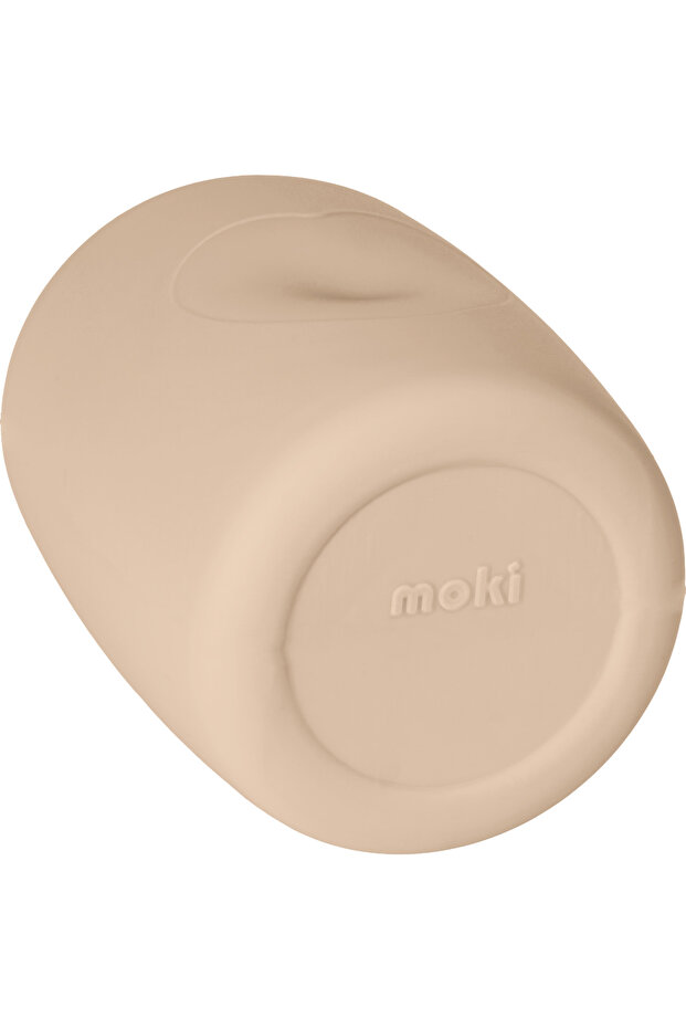Silikon Mini Bardak Latte Bej - 5