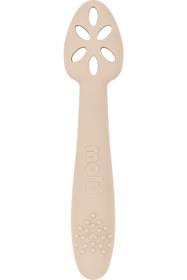 Silikon Alıştırma Kaşığı Latte Bej - 1