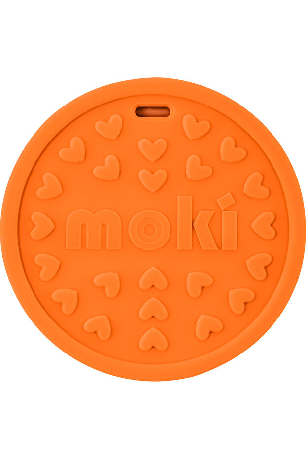 عضاضة سيليكون كوكي غروب الشمس برتقالية - 3