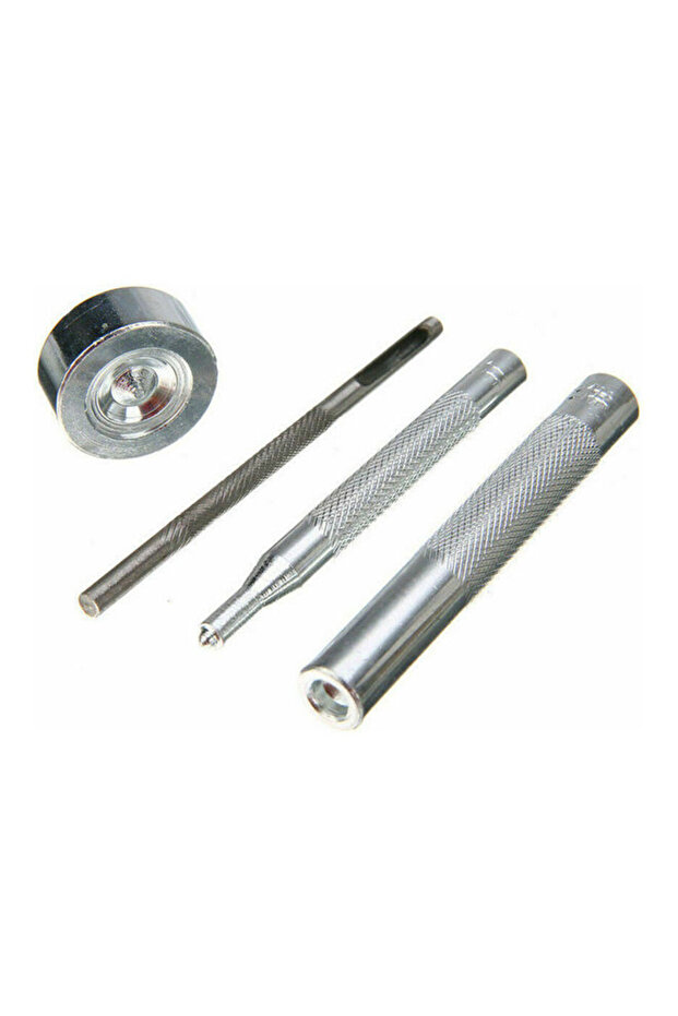 طقم 120 قطعة من أزرار الكبس الجلدية متعددة الألوان - 5