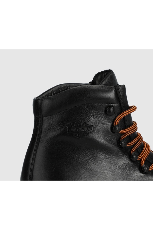 Notley Erkek Siyah Deri Bot - 5