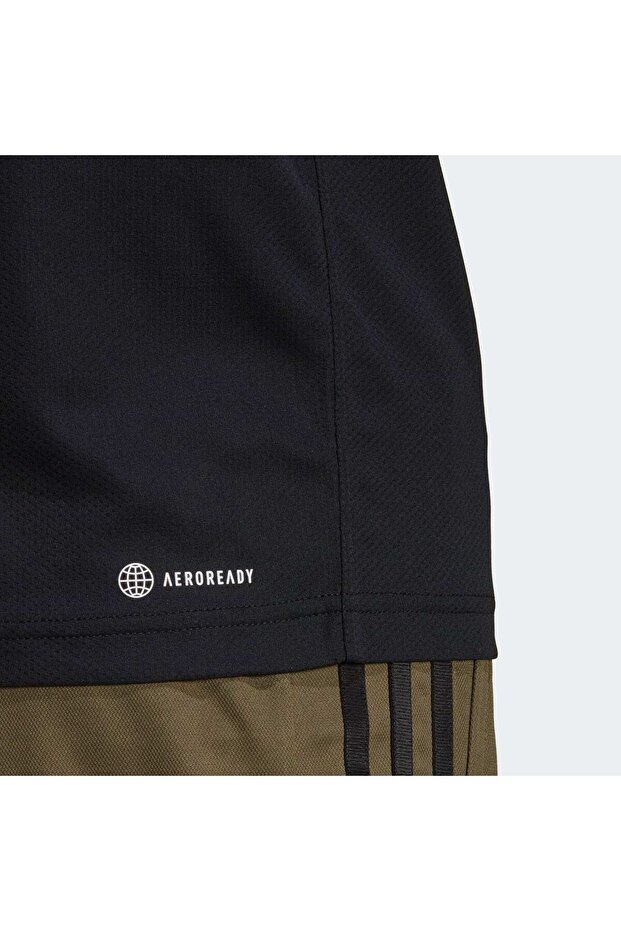 Essentials Erkek Siyah Polo Tişört (IB8103) - 6