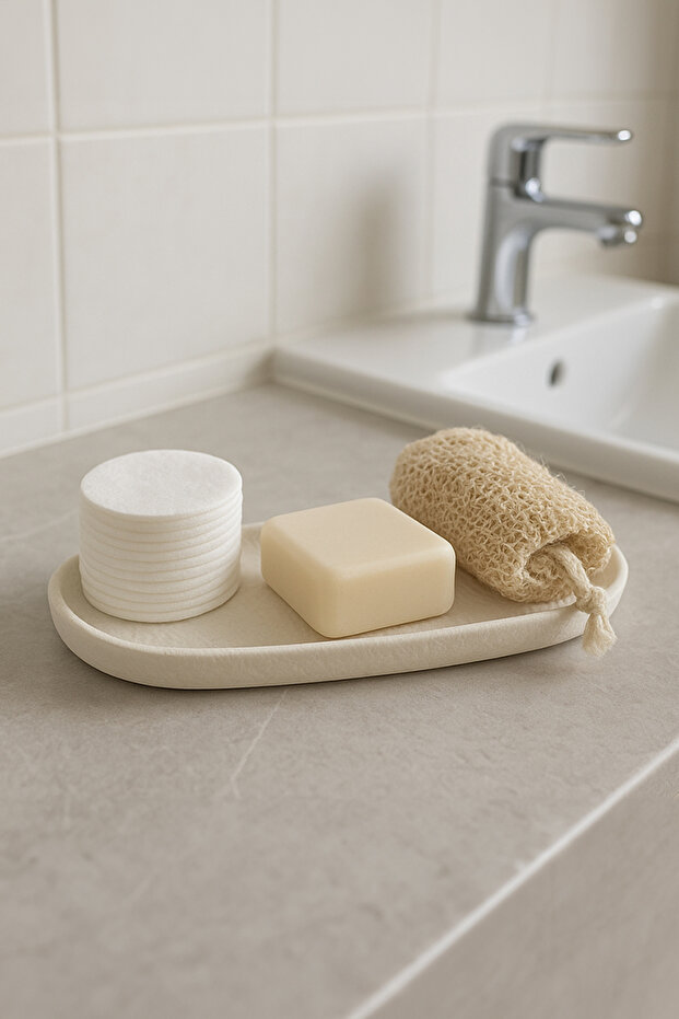 Yonna Tepsi - Beyaz - 1