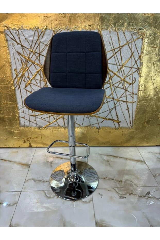 كرسي بار قماش - 3