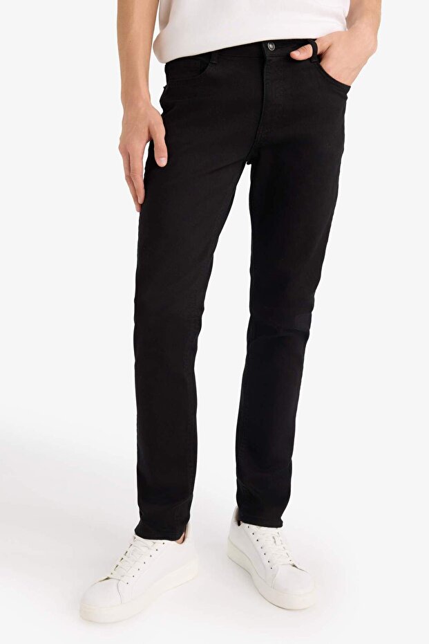 Pedro Slim Fit Dar Kalıp Normal Bel Dar Paça Jean Pantolon S2711AZ21SP - 5