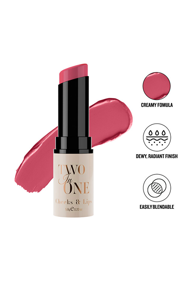 خدود وشفتين اثنين في واحد - 1