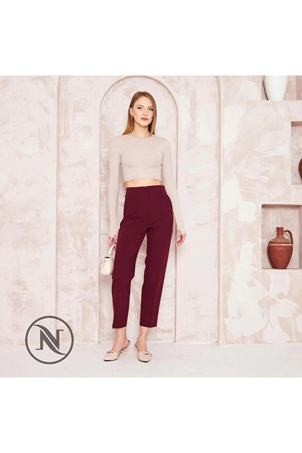 بنطلون مسطح عالي الجودة - 4