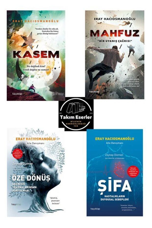 Eray Hacıosmanoğlu Kitapları Mahfuz,kasem,öze Dönüş,şifa (4 KİTAP SET)