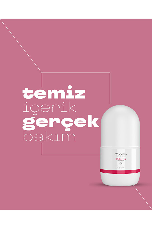 Beyazlatıcı Etkili Ter Kokusu Önleyici Bitkisel Kök Hücre Roll-on, Itır Yağı, Vit-E, - 7