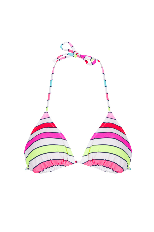 Retro Üçgen Bikini Üstü - 6