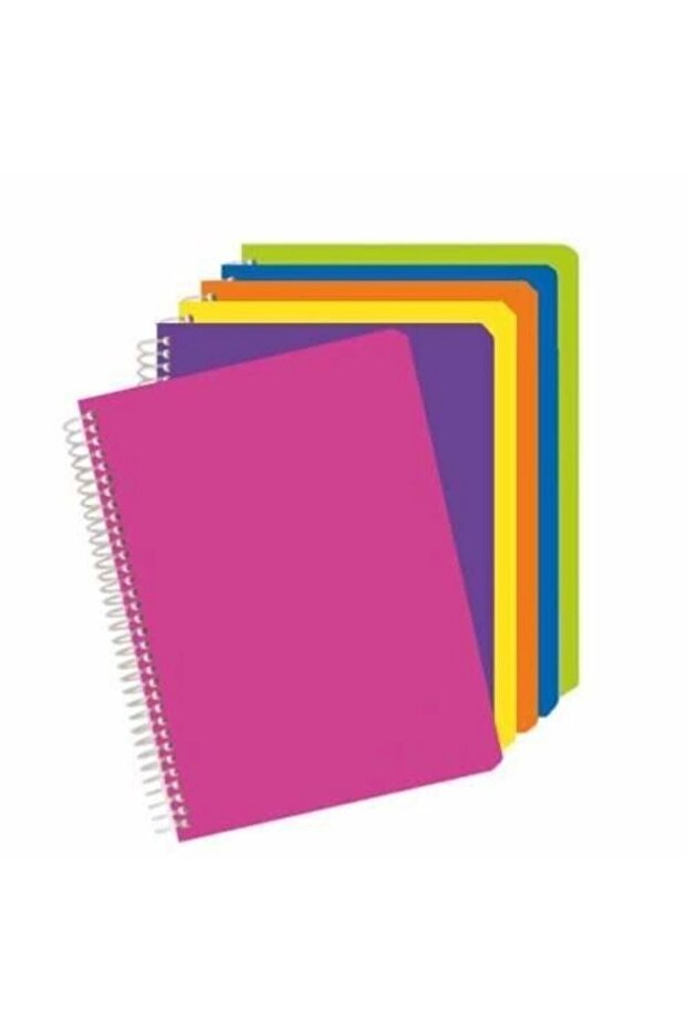 Defne Nova 144 Sheets Lined A4 Wire Notebook - 1