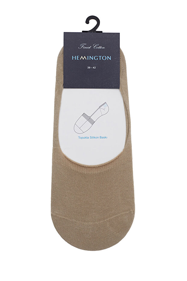 Bambu Karışımlı Görünmez Camel Çorap - 3
