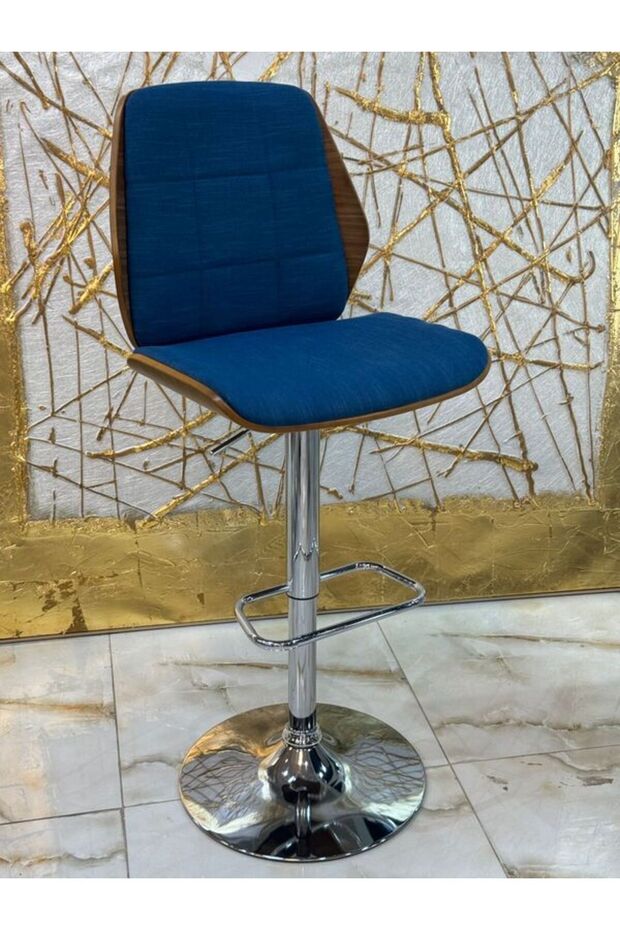 كرسي بار قماش - 3