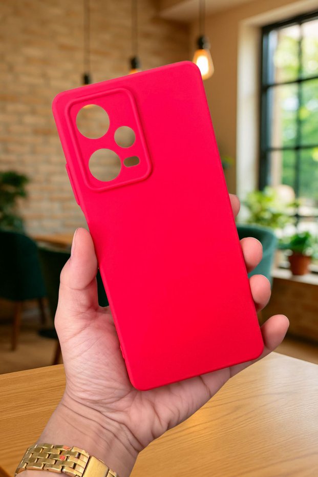 Xiaomi Redmi Note 12 Pro 5g Silicone Shock Absorbing Classic Protected Rubber Case